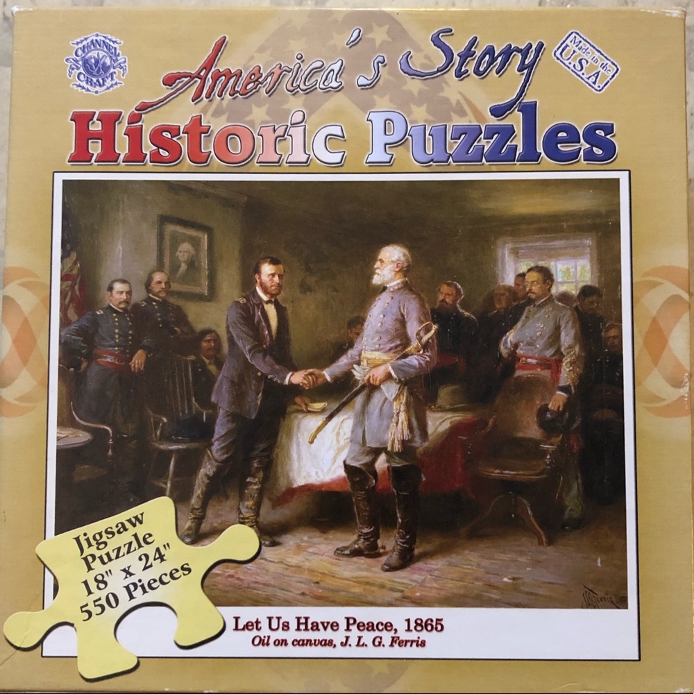 550 piece jigsaw America’s Story Historic puzzle